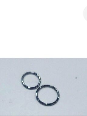2 Nose rings BLACK